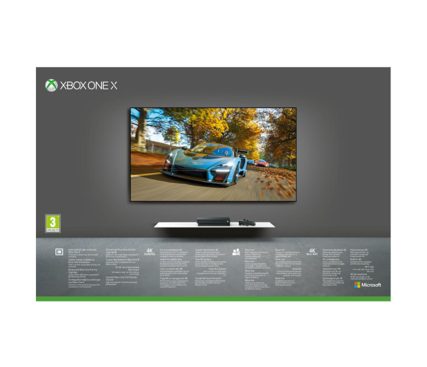 Microsoft Xbox One X 1TB + FORZA H4 + Motosport 7 - 436905 - zdjęcie 3